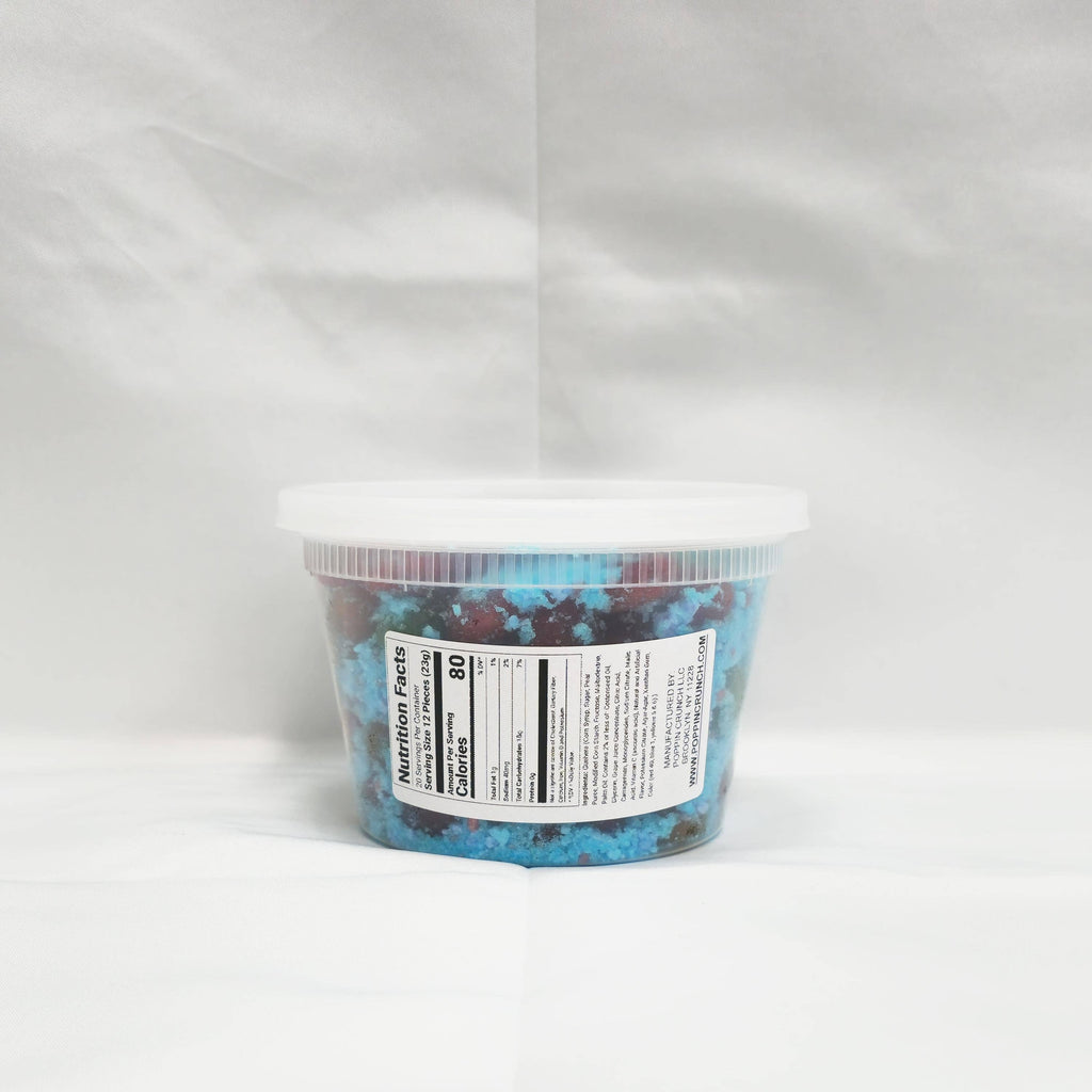 Poppin Crunch Cotton Candy Gushers Candy Snacks 1 - 2 LBS - Choice of Sweet or Sour Bonbon Candies Corn Sugar