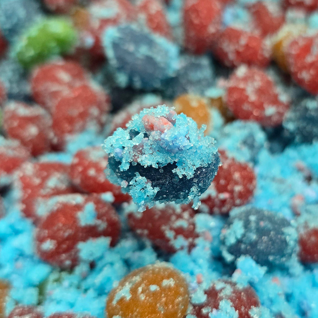 Poppin Crunch Cotton Candy Gushers Candy Snacks 1 - 2 LBS - Choice of Sweet or Sour Bonbon Candies Corn Sugar
